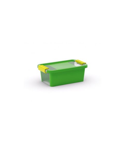 Nako Bi Box s víkem M zelená - Bílá