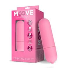INTOYOU Moove Vibrating Bullet (Pink), mini vibrátor na baterie