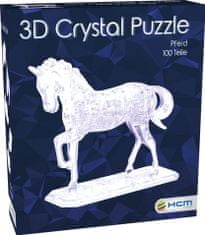 HCM Kinzel 3D Crystal puzzle Kůň 100 dílků