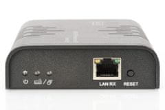 Digitus HDMI KVM Extender, 120 m, Full HD, 1080p přes síťový kabel (Cat 5, 5E, 6)