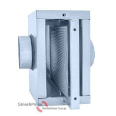 Soler&Palau Filtrační kazeta CHEMINIAR-filter 600 určená pro krbový ventilátor CHEMINAIR 600, kovový filtr třídy G2