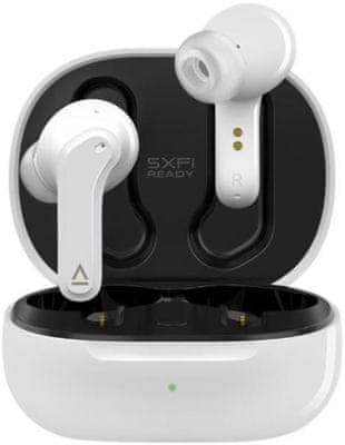 moderní bluetooth sluchátka creative zen air pro vynikající zvuk anc technologie qi nabíjecí pouzdro handsfree technologie