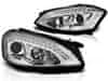  Přední světla MERCEDES W221 05-09 DAYLIGHT AFS D1S CHROMOVÉ S LED blinkrem