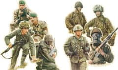 Italeri figurky vojáci NATO, 1980s, Model Kit 6191, 1/72