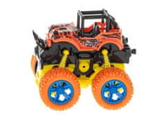 KIK Terénní auto Monster Truck 1:36 oranžovožluté