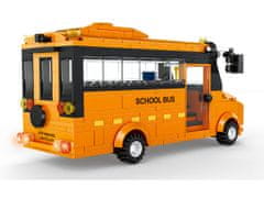 Wange Wange stavebnice Školní autobus kompatibilní 367 dílů