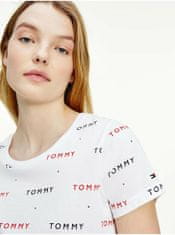 Tommy Hilfiger Bílé dámské vzorované tričko Tommy Hilfiger XS