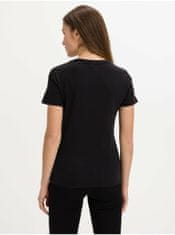 Tommy Hilfiger Černé dámské basic tričko Tommy Hilfiger XS