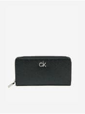 Calvin Klein Černá dámská peněženka Calvin Klein Re-Lock Slim UNI
