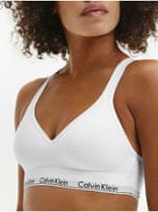 Calvin Klein Bílá dámská podprsenka Calvin Klein Underwear S
