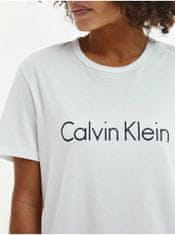 Calvin Klein Bílé dámské tričko Calvin Klein Underwear XS