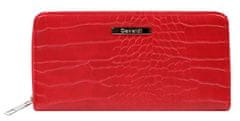 4U 4U Dámská koženková peněženka z ekokůže Saarijarvi červená univerzální