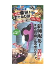 Japan Premium Plastová myška s matatabi na masáž dásní a čištění zubů koček