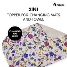 Hauck Changing Mat Liner Beige Floral
