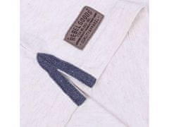 sarcia.eu Béžové polo triko s dlouhým rukávem, límečkem 7-8 let 128 cm