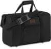 Cestovní taška do letadla černá dámská/pánská, cestovní taška s ochrannými nožičkami,taška pro RYANAIR/WIZZAIR a další letecké společnosti,prostorná cestovní taška s upevněním na kufr, 40x20x25/ ZG770