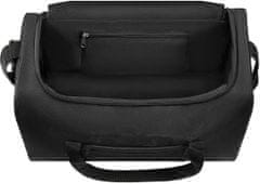 ZAGATTO Cestovní taška do letadla černá dámská/pánská, cestovní taška s ochrannými nožičkami,taška pro RYANAIR/WIZZAIR a další letecké společnosti,prostorná cestovní taška s upevněním na kufr, 40x20x25/ ZG770