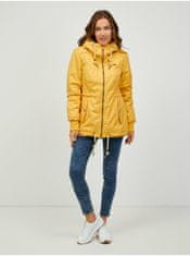 Ragwear Žlutá dámská zimní bunda s kapucí Ragwear Danka M