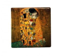 Home Elements Magnetky na lednici čtverec Klimt 6 cm