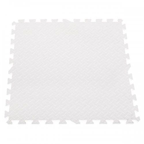 Eva Pěnový koberec 60 x 60 cm 4 ks bílá