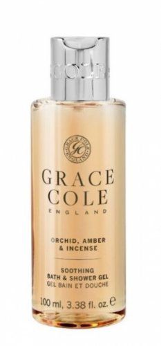Grace Cole Sprchový gel v cestovní verzi - Orchid, Amber & Incense, 100ml