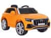 PA0227 PO Elektrické autíčko Audi Q8 oranžové