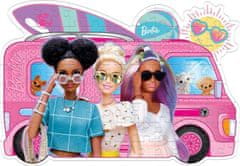 Clementoni Obrysové puzzle Barbie 104 dílků