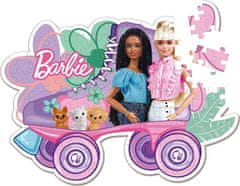 Clementoni Obrysové puzzle Barbie 104 dílků