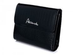 Alessandro Paoli G11 Dámská kožená peněženka černá