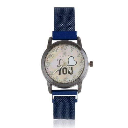 JG Kurren Z3089 Dámské magnetické hodinky modré