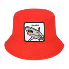 Versoli Univerzální oboustranný klobouk Shark černo červený
