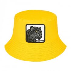 Versoli Univerzální oboustranný klobouk žluto černý