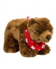 Hollywood Plyšový medvěď s červeným šátkem - Authentic Edition - 20 cm
