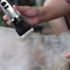 Retoo Stříhací strojek - nůžky na psy, kočky s LCD displejem