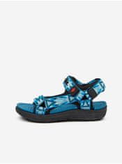 Lee Modré chlapecké vzorované sandály Lee Cooper 32