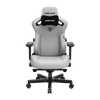 Kaiser Series 3 Premium Gaming Chair - XL, šedá, len