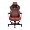 Kaiser Series 3 Premium Gaming Chair - XL, tmavě červená, kůže PVC