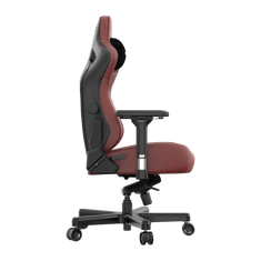 Anda Seat Kaiser Series 3 Premium Gaming Chair - L, tmavě červená, kůže PVC