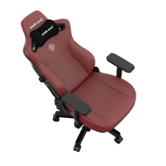 Anda Seat Kaiser Series 3 Premium Gaming Chair - L, tmavě červená, kůže PVC