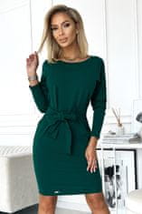 Numoco Dámské mini šaty Gwenete zelená XS