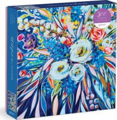 Galison Čtvercové puzzle Umělecké květiny 500 dílků