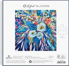 Galison Čtvercové puzzle Umělecké květiny 500 dílků