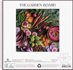 Galison Čtvercové puzzle Zahradní tabule 500 dílků