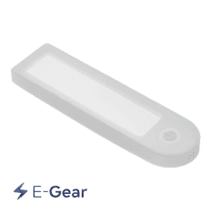 E-Gear Bílá voděodolná ochrana displeje pro elektrické skútry Xiaomi