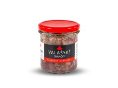 MACHAČ Valašské škračky, 300 g, Valašská zabíjačka – krajová specialita z vepřového masa, jater a drobů ve skle