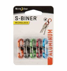 Nite Ize Sada karabin S-Biner MicroLock Alum