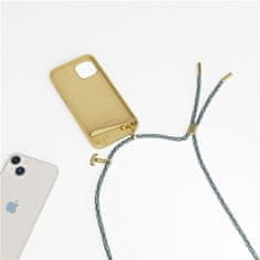 EPICO Kryt na mobil Silicone Necklace na Apple iPhone 14 Pro Max - béžový