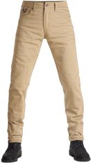 PANDO MOTO kalhoty jeans ROBBY COR 01 Short béžové 32