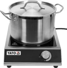 YATO Indukční vařič 3500W manuální ovládání