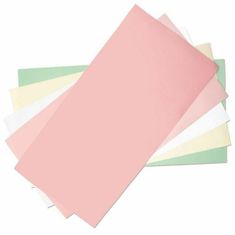 Sizzix Pěnová guma foamiran 61x30,5cm (5ks) - pastelové